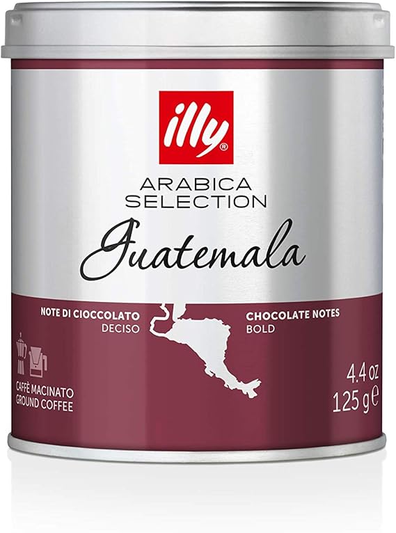 Illy GUATEMALA ESPRESSO GROUND COFFEE 125GR.