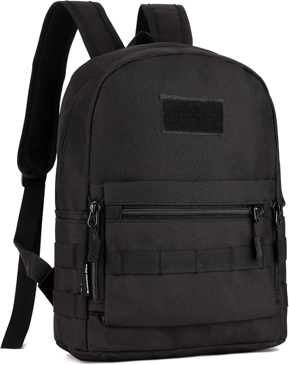 CREATOR 10L Mini Tactical Backpack Military Daypack Assault Pack Black