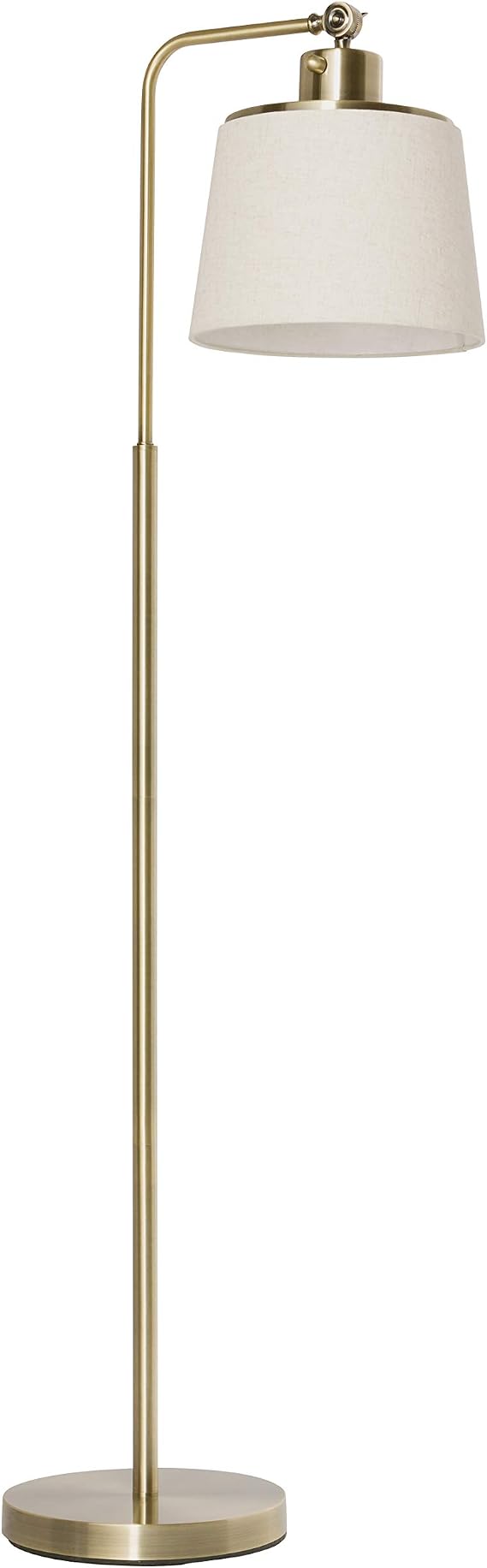 daylight24 Kelvin Temperature Changing Floor Lamp, Antique Brass