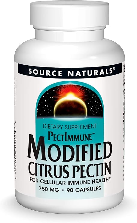 Source Naturals, PectImmune, Modified Citrus - 750 mg - 90 Capsules | Supports Cellular Immune Health