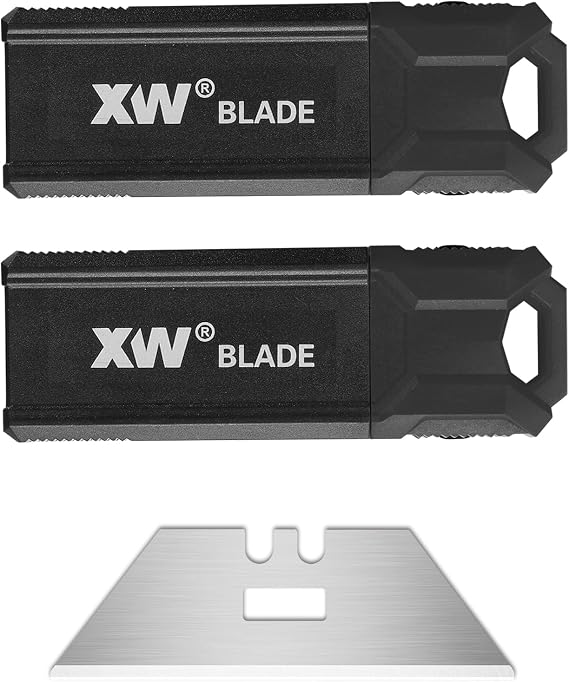 XW SK5 Replacement Blades for Scraper Utility Knife, Universal Utility Blades 50 pcs Pack