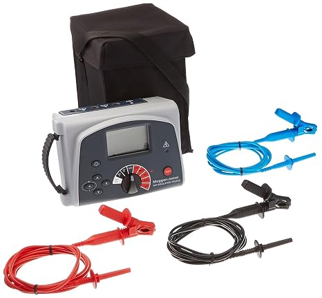 Megger BM5200 5k Insulation Tester, Digital/Analog Display, 100G, CATIII 600V