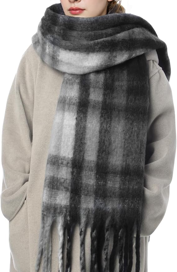 Winter Scarf for Women Warm Womens Scarf Soft Chunky Scarfs for Cold Weather Long Shawl Large Scarves