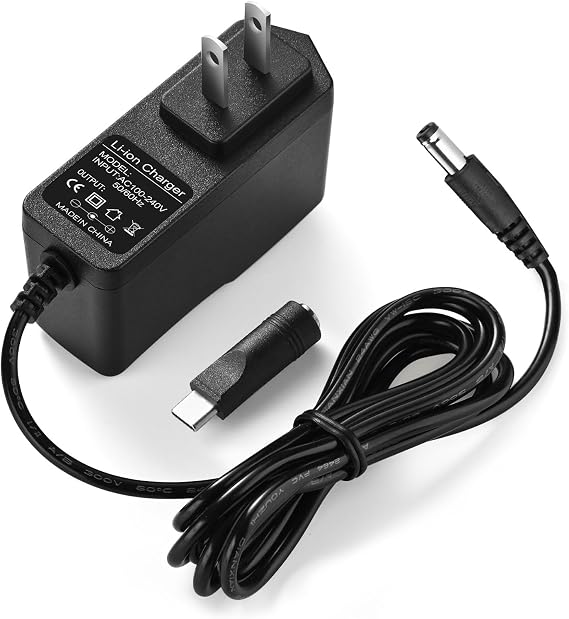 Replacement for Crosley Record Player Power Cord, 5V 1A 2A Power Adapter Compatible with Crosley Victrola Wockoder Portable Turntable Record Player(Not for 9V or 12V)