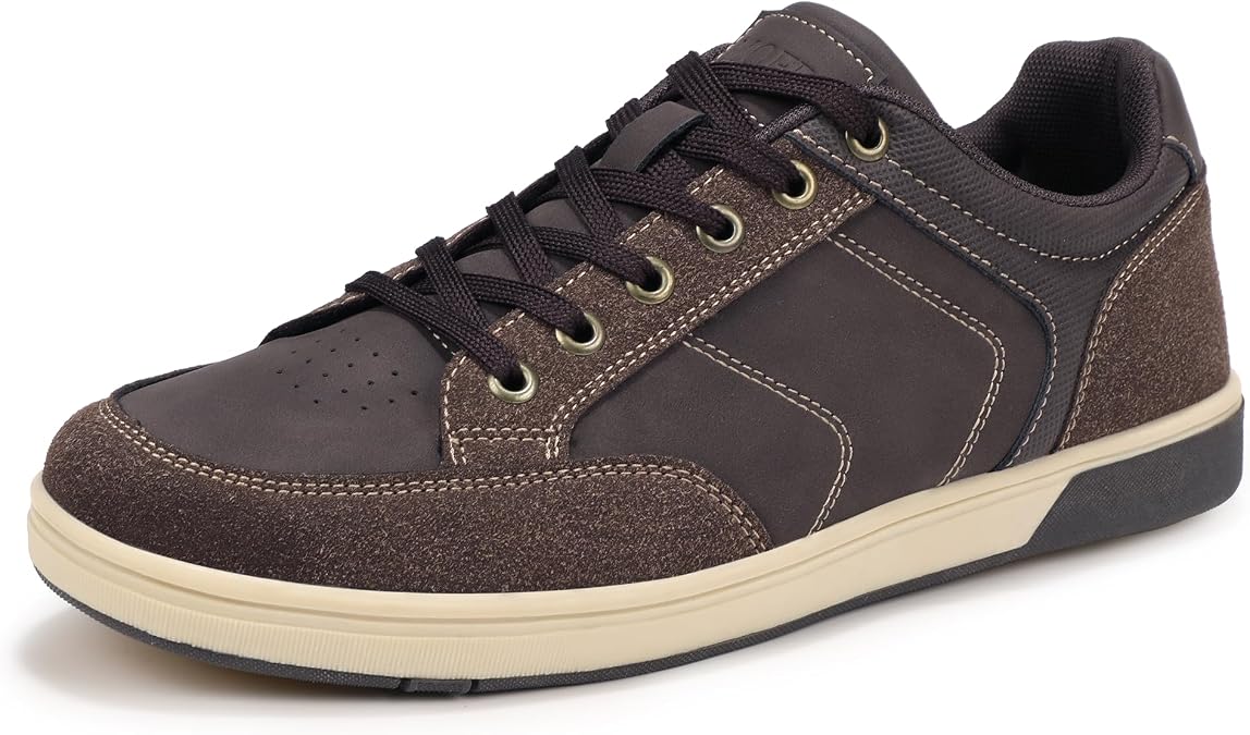 Men's Fashion Sneakers Casual Shoes for Men Classic Retro Sneakers Dress Business Comfortable Breathable Office Walking Shoes