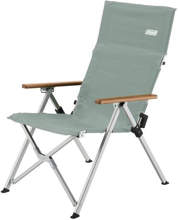 Coleman Living Collection Reclining Sling Chair, Lightweight Camp Chair with 3 Adjustable Reclining Positions, Premium Outdoor Furniture