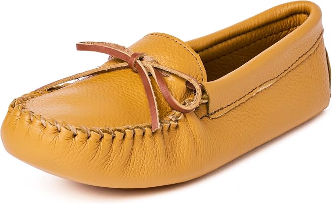 Minnetonka Men's Double Deerskin Softsole
