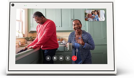 Meta Portal - Smart Video Calling for the Home with 10 Touch Screen Display - White