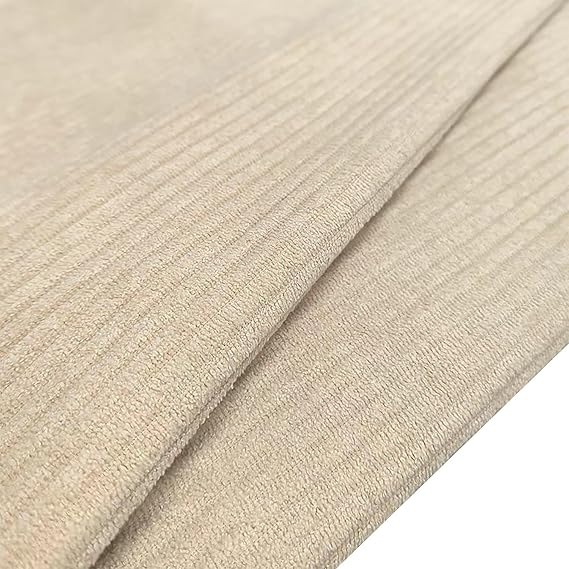 XMAYODS Large Cushion Cover 60cm x 60cm 40x40cm Striped Cushion Cases Square/Rectangle Corduroy Pillow Covers 40 x 60cm 50cm x 50cm for Living Room Sofa Chair(Camel,60x70cm(Pack of 1))