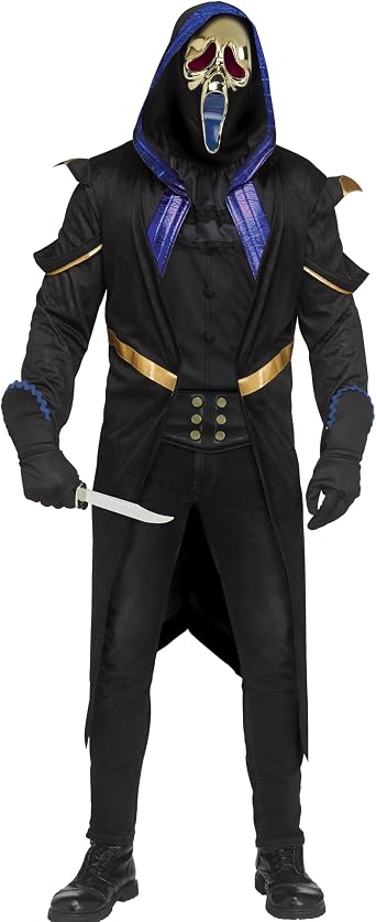 Fun World Mens' Dead By Daylight Masquerade Ghost Face Costume, One Size, Regular
