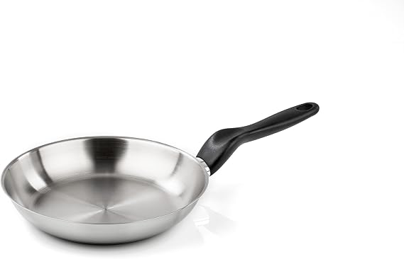 Barazzoni The Stainless Frying Pan 24 cm Silver