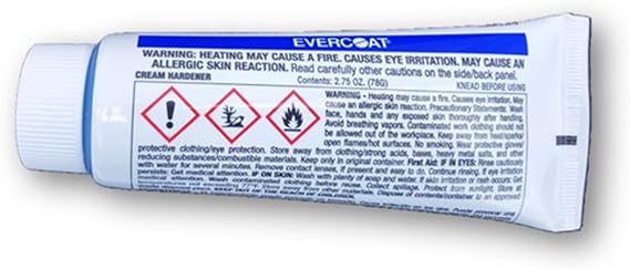 Evercoat Blue Cream Hardener for Finishing Putties and Body Fillers - 2.75 Oz
