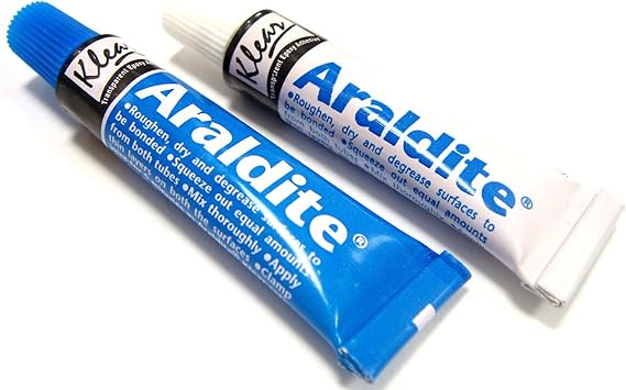 Araldite Epoxy Resin Glue 2 Part Clear Epoxy Adhesive Transparent Quick Dry Glue 10g by Araldite