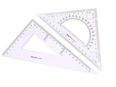 Large Triangle Ruler Square Set,Triangle Protractor,2 pieces