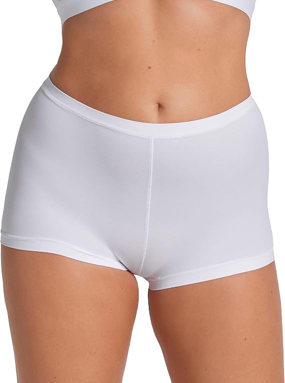 Leonisa No Show Boxer Briefs for Women Boy Shorts Underwear