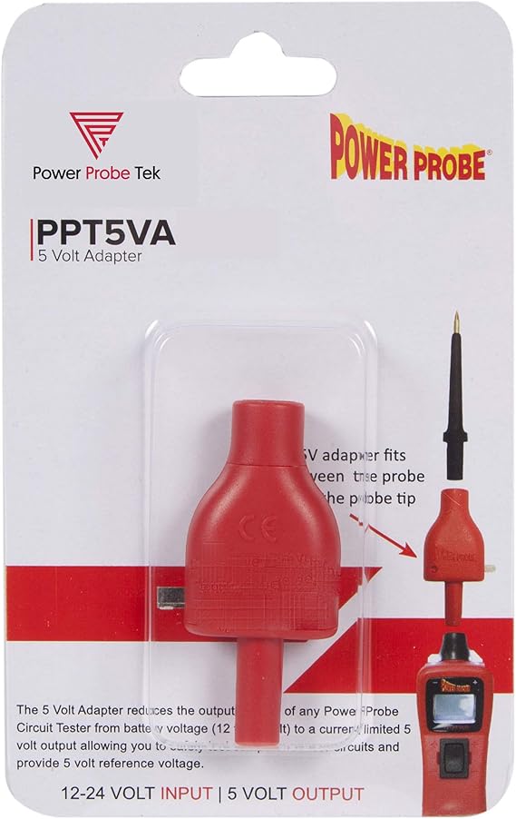 Power Probe 5V Reference Adapter for Circuit Testers (PPT5VA)