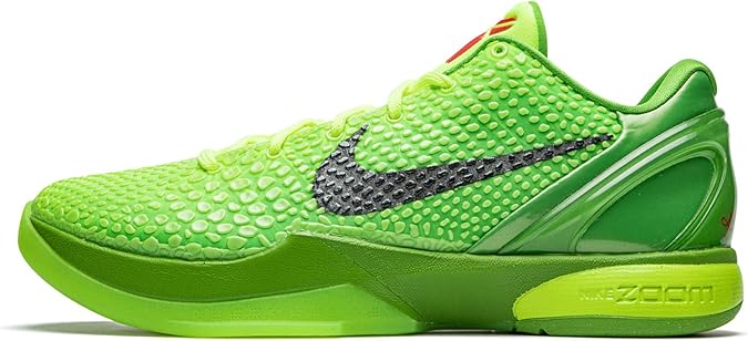 Grinch-themed Nike Kobe 6 Protro (2020) | Basketball Shoes