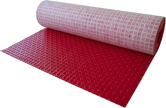 GURU USA G-Flex Uncoupling Membrane, Waterproof Membrane for Tile Vapor Barrier, Waterproofing Membrane for Shower & Bathroom Flooring Underlayment, 1 x 14 m (150 ft2) Roll