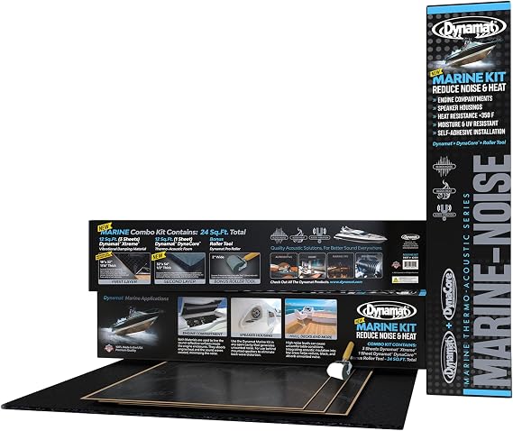 Dynamat Combo Packs Efficiently Reduce Noise & Heat at The Source