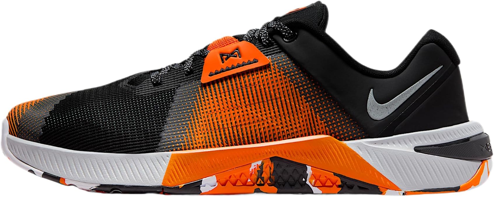 Nike Metcon 10 Men's Workout Shoes (Black/Safety Orange/Wolf Grey) Size 10.5
