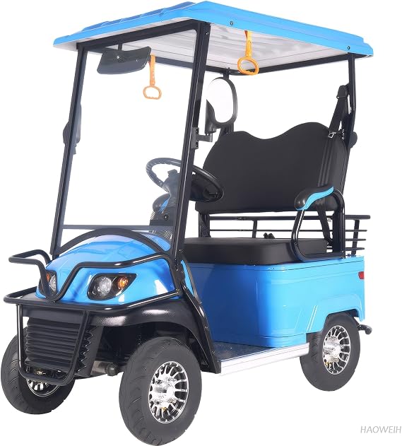 Electric Golf Cart with 800W Motor, and Convenient Storage Box, Versatile Powered Mobility Scooters for Adults, Ideal for Golf Course, Outdoor Leisure & Senior Living