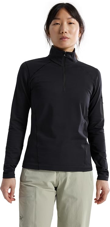 Arc'teryx Rho Zip Neck Women's | Versatile Lightweight Base Layer