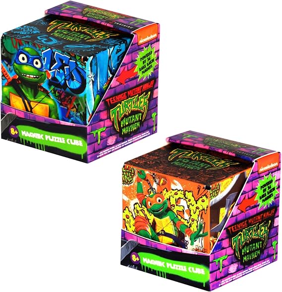 SHASHIBO Teenage Mutant Ninja Turtles Shape Shifting Box - Leo Series 2 + Mikey Series 1