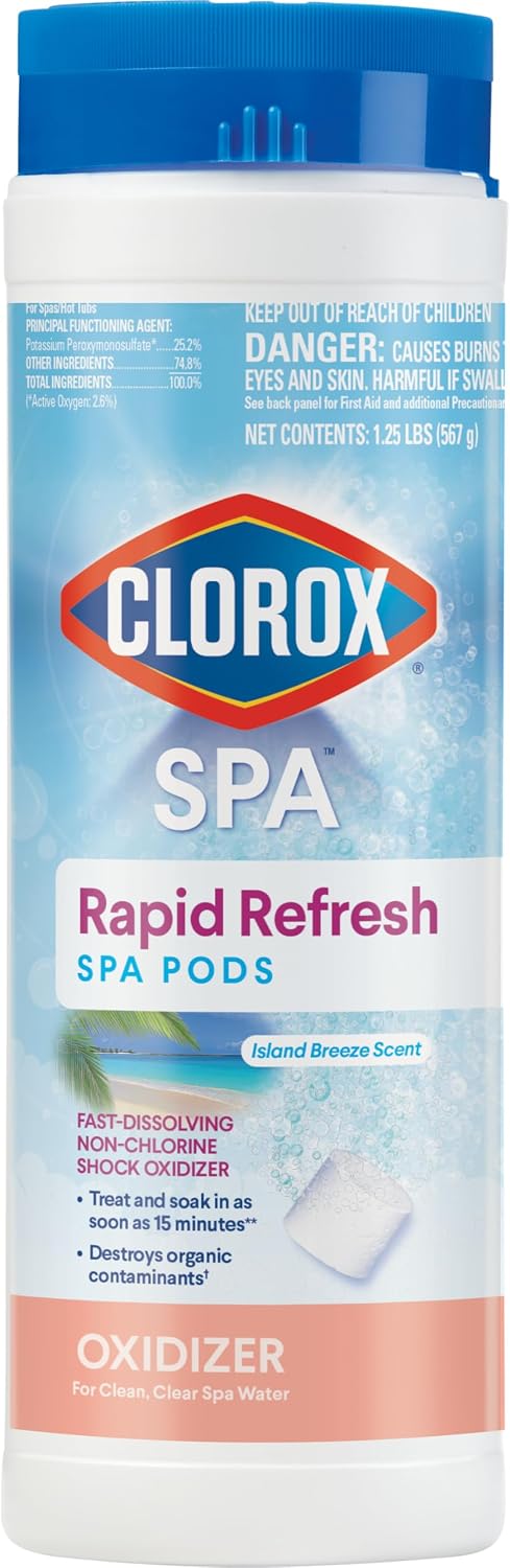 Clorox® Pool&Spa™ Spa Rapid Refresh Spa Pod 1,000ポンド