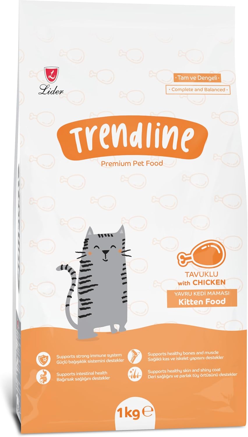 Trendline Chicken Kitten Food 1 kg