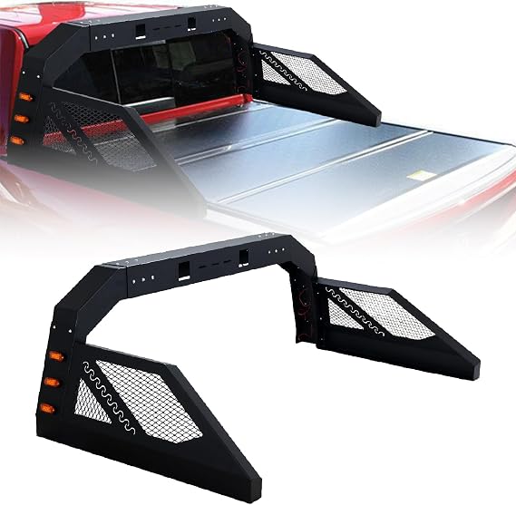 Roll Sport Bar Adjustable Black Steel Chase Rack