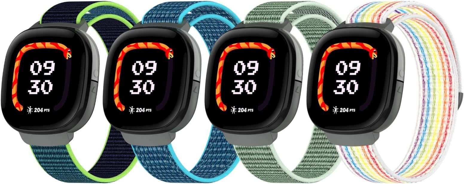 Nylon Bands Compatible with Google Fitbit Ace LTE (2024)