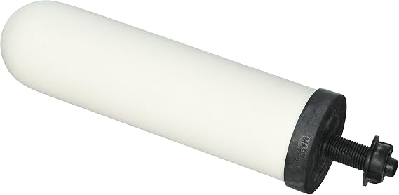 British Berkefeld Doulton W9121200 7" Super Sterasyl Authentic Gravity Drinking Water Ceramic Replacement Candle Element Filter 8374 White