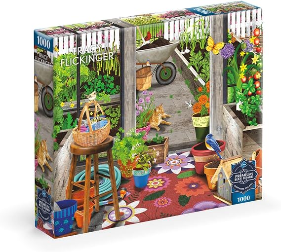Buffalo Games - Garden Shed Greenhouse - 1000 Piece Puzzle for Adults