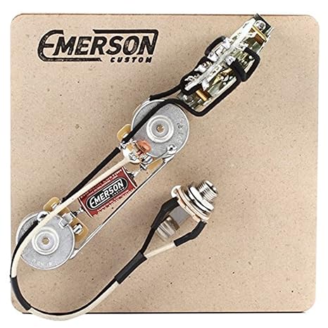 Emerson Custom 4-Way Prewired Kit for Telecaster Guitars - 250k Pots
