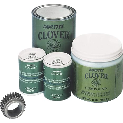 Clover Silicon Carbide Grease Mix - 1-lb. 220 grit clover silicon carbide gre