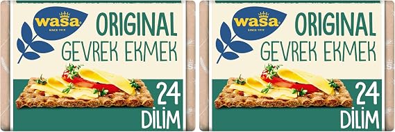Wasa Sade Gevrek Ekmek (Crispbread Original) 275 g. 2li paket