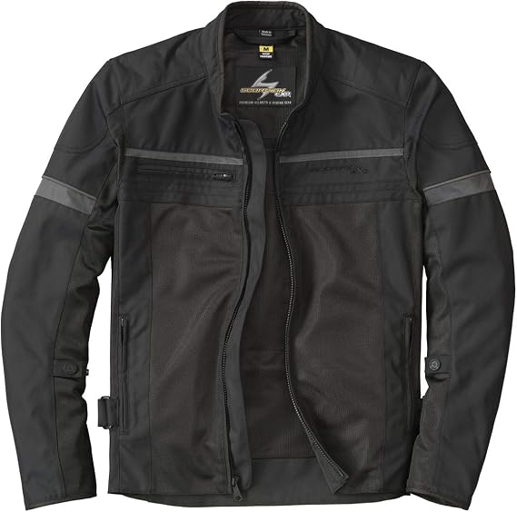 ScorpionEXO Cargo Air Men's Lightweight Mesh Reflective Motorcycle Riding Jacket Abrasion-Resistant CE-Rated Armor Cargo Bag