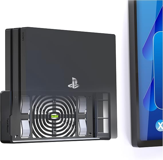 TotalMount for PlayStation 4 Pro (Mounts PS4 Pro on Wall Near TV)