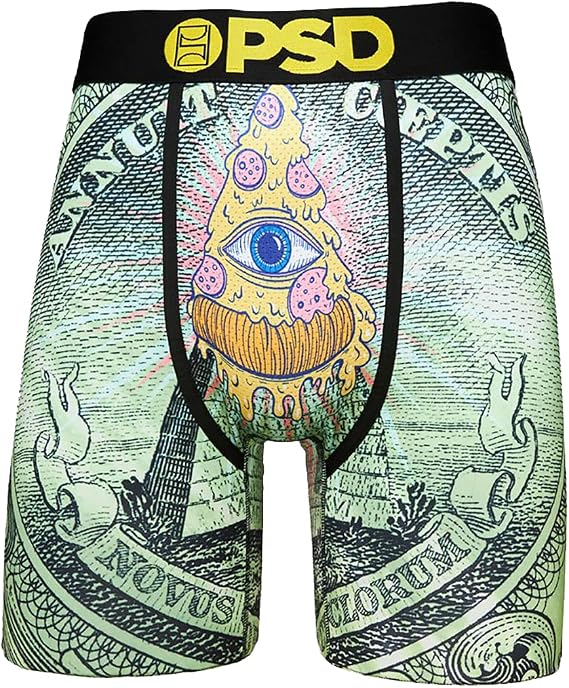 PSD Underwear Men's All Feeding Eye Printed Boxer Brief