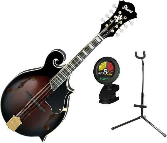 IbanezM522S F Style Mandolin with Tuner and Stand