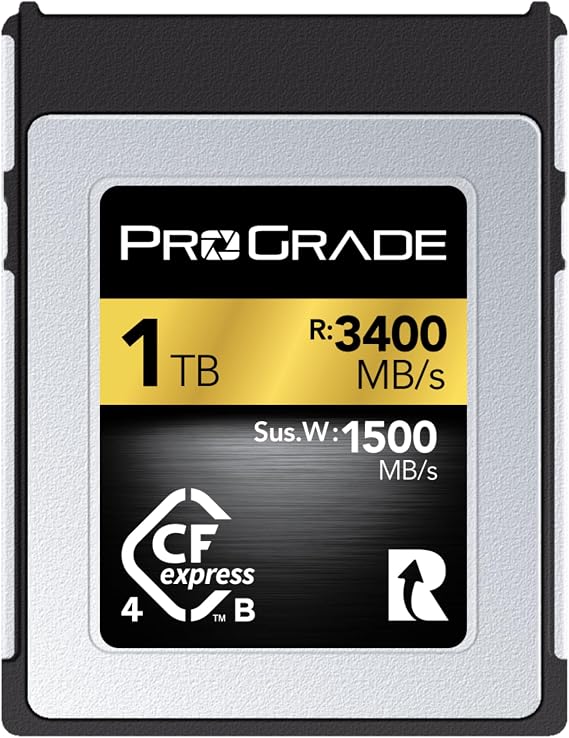 ProGrade Digital 1TB CFexpress 4.0 Type B Memory Card (Gold)