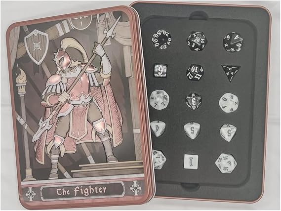 Beadle & Grimm's Epic Character Class Dice Set - The Fighter (16)
