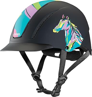 Troxel Spirit Full Coverage Horse Riding Helmet, Low-Profile Adjustable Design, Safety Horseback Riding Gear