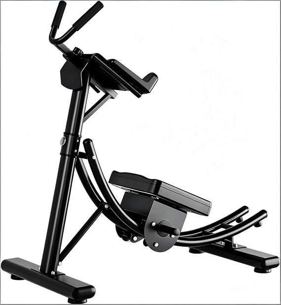 Ab Machine Foldable Ab Workout Equipment for Home Gym, Core Strength Training Machine with Adjustable Resistance, Ab Exercise Machine for Men & Women