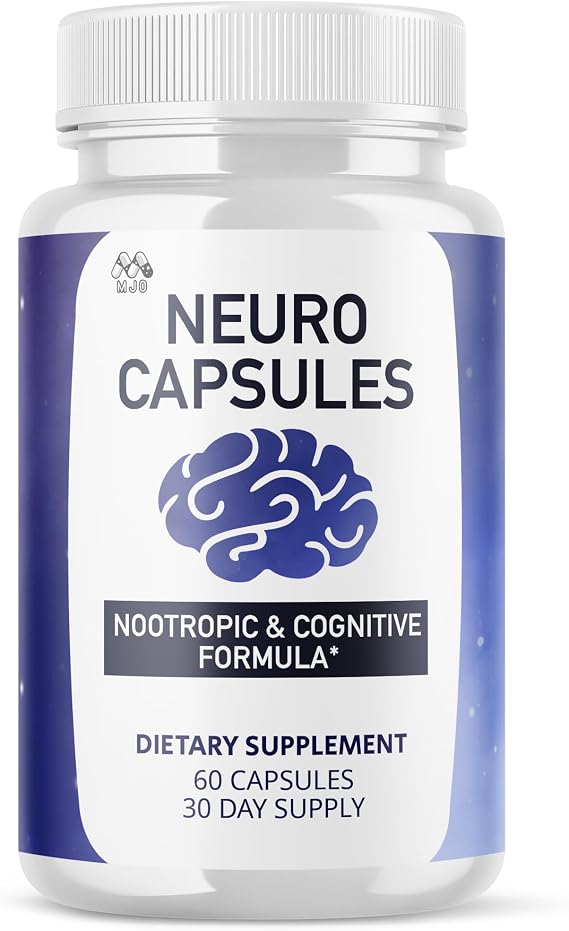 Neuro Capsules, Official Neuro Advanced Formula Supplement (60 Capsules)