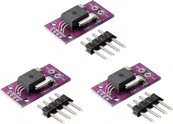 3pcs ACS758 ACS758LCB-050B-PFF-T Linear Hall Current Sensor Module ACS758LCB Current Module