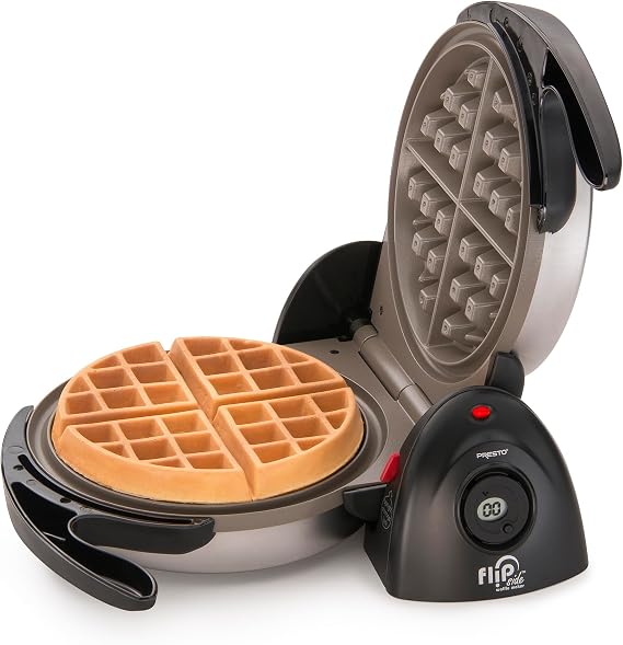 Presto 03510 Ceramic FlipSide Belgian Waffle Maker