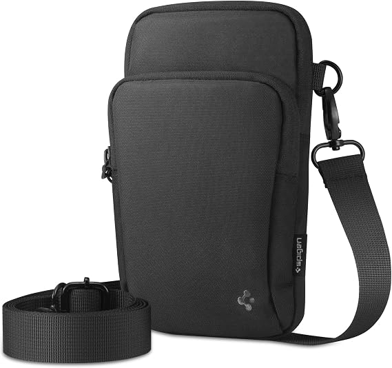 Spigen Klasden Mobil Cihazlar için Seyahat Çantası/Kompakt Tasarım Siyah - AFA07132 (Spigen TR Garantili)