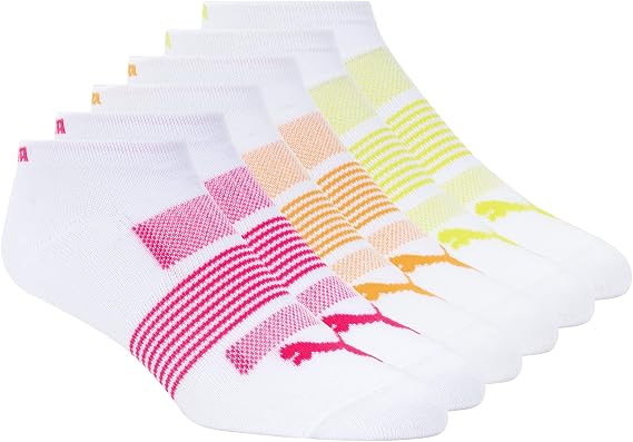 PUMA Women's 6 Pack Runner Socks