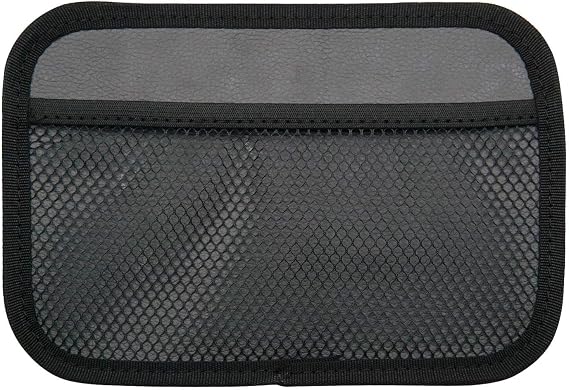 INNOLIFE Large Car Net Pocket Side Clutter Scattered Storage Phone Holder Strong Paste Organizer 8"x5.75" (1pcs L)
